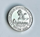 Aladdin Hotel Casino Las Vegas  7 Casino Gaming Token  999 Silver