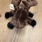 Ganz Webkinz Moose Hm375 Stuffed Animal Plush No Code Retired Collectible 