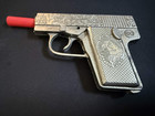 Vintage Hubley Dick Tracy Cap Gun Toy Die Cast Metal Toy Pistol 1950s  210a