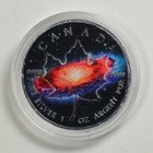 Canada 2018 1oz  999 Silver Space Leaves - Milky Way Maple Leaf In Ogp  5043