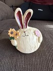 Adorable    garlic Resin Rabbit    Figurine 3 7   tabletop Decor
