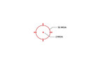 Holosun 507c-rd-x2 Red 32 Moa Ring   2 Moa Side Load Battery  Solar Failsafe