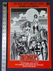 Avengers The End John Buscema Comic Shop Promo Poster Marvel Comics 1988 Unused