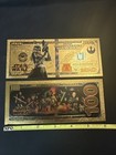 Star Wars Captain Rex  100 Gold Foil Novelty Bill     Clone Wars Collectible Bill