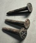 15 Vintage Railroad Nails For Train Track - Various Year Numbers