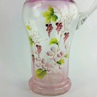 Antique Hand Blown Glass Pitcher 