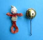 Antique Vintage Miniature Doll Rattles