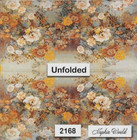  2168  Two Paper Luncheon Decoupage Art Craft Napkins - Autumn Flowers Floral