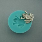 Frog Flexible Silicone Mold  For Crafts jewelry resin scrapbooking polymer Clay 