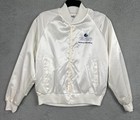 Vintage Chalk Line Touchstone Home Video Satin Jacket Adult Large Bomber 80s 90s