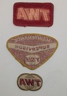 3 Orig  Vintage Trans World Airlines Twa Maintenance Supervisor Uniform Patches