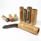 100 Assorted Coin Roll Wrappers - Durable Preformed Paper Tubes For Pennies  Nic