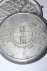 Vintage Griswold American 608-f m Aluminum Waffle Maker Pat d Dec  1 1908  nice 
