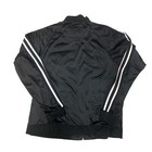 Hard Rock Cafe New York Track Warm Up Jacket Full Zip Satin Black Men   s Xl