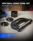 Heavy Duty 4 In 1 Ball Joint Press   U Joint Removal Tool Kit W  4 X 4 Adapters