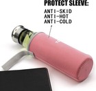 18 5 Ounce Top Level Quality Infuser Glass Water Bottle Wih Stylish Nylon Sleeve