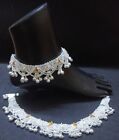 Anklet Bracelet Silver Plated Ankle Chain Foot Women Indian Payal Jewelry Anklet
