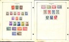 Indonesia Stamp Collection On 50 Scott International Pages  1950-1975  bg 