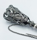 Continental Silver Posy Holder C1890 Spring Loaded Legs