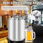 2 5gallon 10l Stainless Steel Cleaning Keg W  2 D Spears Kegerator Cleaning Kit