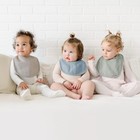 Muslin Baby Drool Bibs 6-pack - Super Soft Absorbent Bandana Bibs Unisex