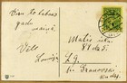 Latvia 1930 Birthday Postcard W riga 2 Cancel