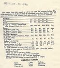 1954 Vintage Vogue Sewing Pattern B32 Dress Evening Gown  1175 