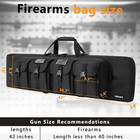 Double Rifle Case Soft Bag 34  36  42  48   51    55    Gun Case Tactical For Rifle 