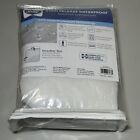 Sealy Stain Released Waterproof Fitted Crib Mattress Pad Soft Comfort Cotton Top