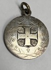 Swiss Love Token 1844 - Large World Silver Coin Pendent