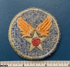 Vintage Usamm Army Air Forces Military Badge Patch Star Wings United States