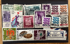 Israel Used Vintage Stamps   21  Incl 3 On A Commercial Cover   2 On 1954 Fdc