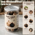 8oz Whole Black Garlic Bulbs  Naturally Fermented Aged 8oz 