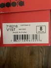 Diadora Men s Capitano Id Indoor Soccer Shoes  8  Navy red  New