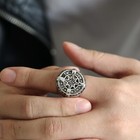 Vintage Nordic Viking Cz Compass Ring Stainless Steel Men s Biker Ring Size 6-13