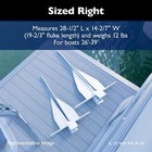 Lewmar Pgx Galvanized Fluke Anchor Kit 12 Lbs  For Boats Up To 39  Includes Anch