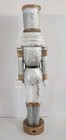 Signature Selection Gold   Silver Lighted King Nutcracker - 48  - New 