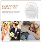 Ring Box Bride Wedding Pillows For Ceremony Dress Storage Bridal Basket