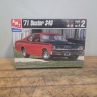 1971 Duster 340 1 25 Amt Ertl Model Kit 8437 New Sealed