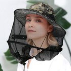 Foldable Mesh Cap Anti Mosquito Cap Breathable Cap With Zip Outdoor Jungle Us