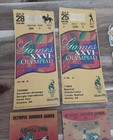 1996 Atlanta Olympics Memorabilia Lot Tickets Pins Magnets