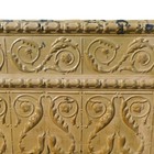 Large Antique Tin Ceiling Tile - Charleston Market Tin Works 46 75  X 23 25   1