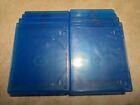  8  Blu-ray Standard 12mm Empty Replacement Cases  All Single Disk 