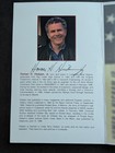 Homer Hickam Signed 1999 Marshall Space Flight Center Program - Nasa