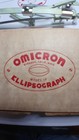 Vintage Omicron Ellipsograph Model 17  A Drafting Tool  With Box And Manuals 
