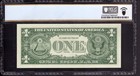 1957 B  1 Silver Certificate Star Note Fr 1621  a Block Pcgs B Superb Gem 67 Ppq