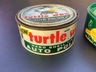 Rare Vintage Turtle Wax Auto Polish Can Lot Of 2