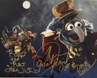 The Muppets   Steve Whitmire   Dave Goelz   Signed 8x10 The Great Gonzo   Rizzo