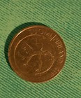 1993 Finland 1 Markka Copper-nickel Coin- Lion