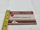 Honda Tl250 Owner s Manual Owner Owners Tl 250 Factory Genuine Oem Pub 1974